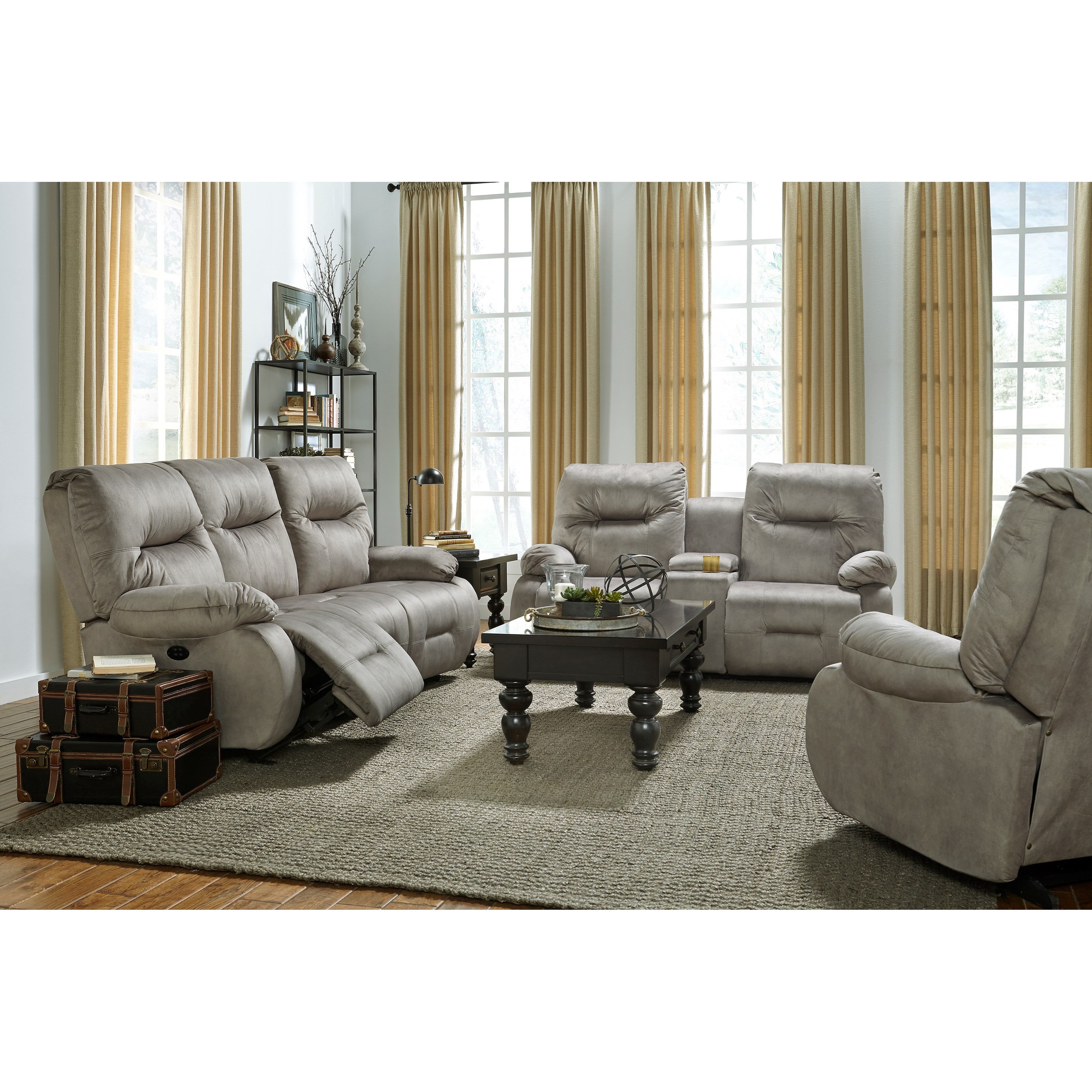 Loveseats that 2025 rock and recline